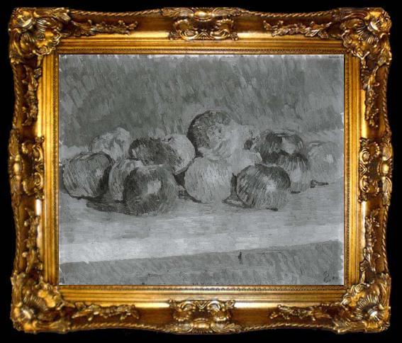 framed  Giovanni Giacometti Apples, ta009-2